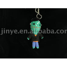 Handgemachte Schnur Voodoll Puppe Keychain